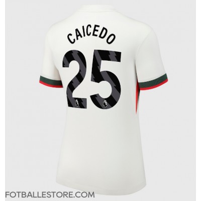 Chelsea Moises Caicedo #25 Bortedrakt Dame 2025-26 Kortermet Chelsea Moises Caicedo #25 Bortedrakt Dame 2025-26 Kortermet